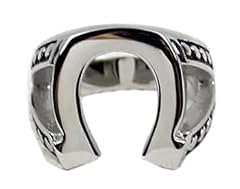 Justified horseshoe ring for sale  Delivered anywhere in USA 