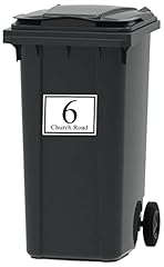 Personalised wheelie bin for sale  Delivered anywhere in UK