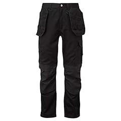 Oswin Mens Workwear Work Trousers Cargo Semi Elasticated for sale  Delivered anywhere in UK