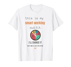 Smart working maglietta usato  Spedito ovunque in Italia 