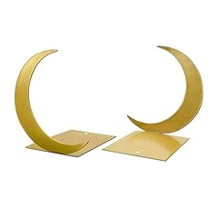 Ecqizer moon bookend for sale  Delivered anywhere in USA 