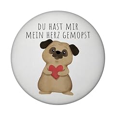 Mops herz magnet gebraucht kaufen  Wird an jeden Ort in Deutschland