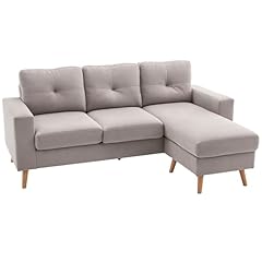 Homcom ecksofa stoffsofa gebraucht kaufen  Wird an jeden Ort in Deutschland