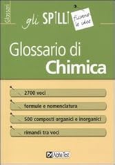 Glossario chimica usato  Spedito ovunque in Italia 