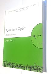 Quantum optics introduction d'occasion  Livré partout en France