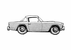 Photo blueprint triumph for sale  Delivered anywhere in UK