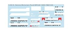 Decals mclaren perd for sale  Delivered anywhere in UK