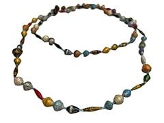Paper bead necklace for sale  Delivered anywhere in USA 