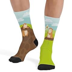 Hjklone groundhogs socks for sale  Delivered anywhere in USA 