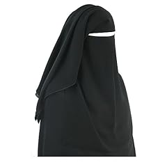 Womens black hijab for sale  Delivered anywhere in Ireland