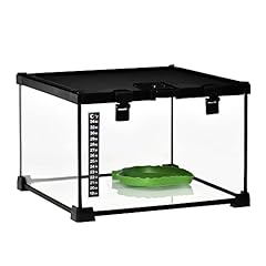 Used, PawHut Glass Reptile Terrarium Insect Breeding Tank for sale  Delivered anywhere in UK