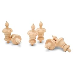 Unfinished wood finials for sale  Delivered anywhere in USA 