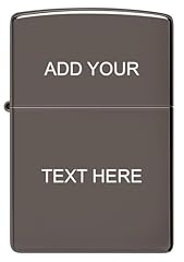 Custom zippo black for sale  Delivered anywhere in USA 