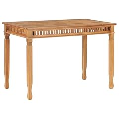 Vidaxl teak massiv gebraucht kaufen  Wird an jeden Ort in Deutschland