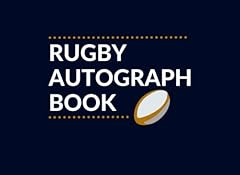 Rugby autograph book for sale  Delivered anywhere in UK