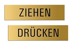 Schild ziehen drücken gebraucht kaufen  Wird an jeden Ort in Deutschland
