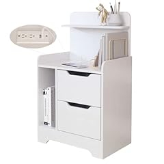 Hosote white nightstand for sale  Delivered anywhere in USA 