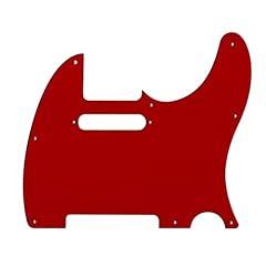 Telecaster pickguard red for sale  Delivered anywhere in UK