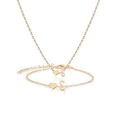 Gold initial necklace for sale  Delivered anywhere in USA 
