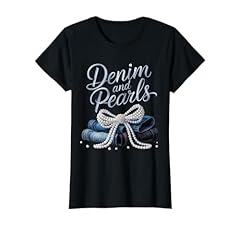 Denim pearls ladies for sale  Delivered anywhere in USA 