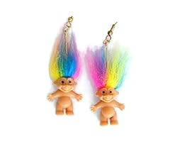 Rainbow hair troll for sale  Delivered anywhere in USA 