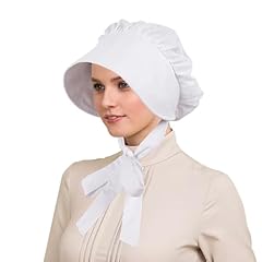 Gagift white bonnet for sale  Delivered anywhere in USA 