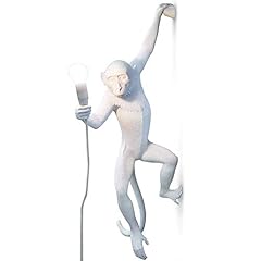 Lampada resina monkey usato  Spedito ovunque in Italia 