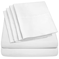 Queen sheets white for sale  Delivered anywhere in USA 