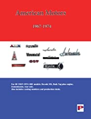 AMC Decoder Guide 1967-1974 for sale  Delivered anywhere in Canada