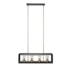 Globe Electric 65951 Verona 4-Light Chandelier, Dark for sale  Delivered anywhere in Canada