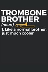 Trombone brother notebook for sale  Delivered anywhere in UK