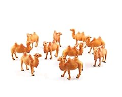 10 Pcs Camel Figurines Hand Painted Camel Figurine Miniature Animal Statue Wildlife Bactrian Camel Camel Animal Model Table Desktop Animal Figurine Cake Toppers Statue Collection Home Decor, used for sale  Delivered anywhere in Canada