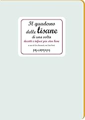 Quaderno delle tisane usato  Spedito ovunque in Italia 