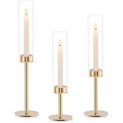 Gold hurricane candle for sale  Delivered anywhere in USA 