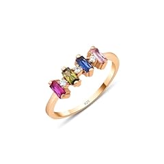 Selectable baguette birthstone for sale  Delivered anywhere in USA 