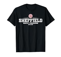 Sheffield england maglietta usato  Spedito ovunque in Italia 