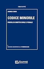Codice minorile profili usato  Spedito ovunque in Italia 