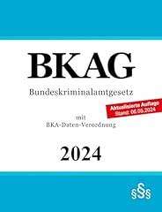 Bundeskriminalamtgesetz bkag b gebraucht kaufen  Wird an jeden Ort in Deutschland