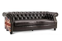 Luxury chesterfield leather for sale  Delivered anywhere in UK