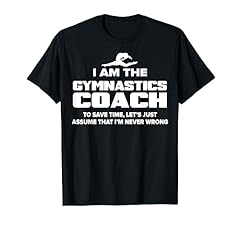 Gymnastics coach shirt for sale  Delivered anywhere in USA 