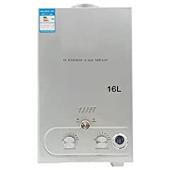 Lfhelper Portable Gas Water Heater, 16L 32KW Propane for sale  Delivered anywhere in Ireland