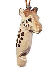 Giraffe wood carved for sale  Delivered anywhere in USA 