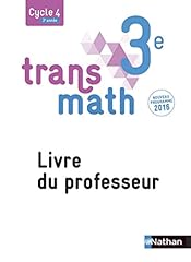 Transmath mathématiques 3è d'occasion  Livré partout en France