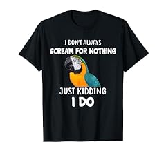 Funny macaw shirt for sale  Delivered anywhere in USA 