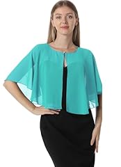 Chiffon capelet women for sale  Delivered anywhere in USA 