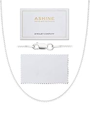 Ashine silver chain for sale  Delivered anywhere in USA 