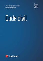 Code civil 2017 d'occasion  Livré partout en France