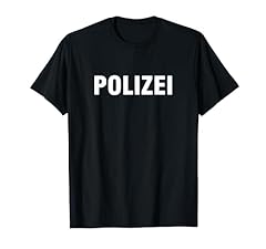 Polizei shirt print gebraucht kaufen  Wird an jeden Ort in Deutschland