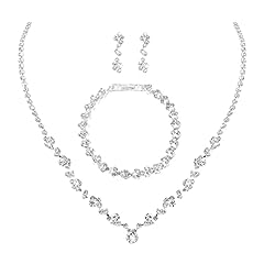 Bridal jewelry set for sale  Delivered anywhere in UK