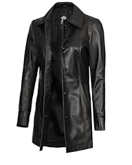 Fjackets black leather for sale  Delivered anywhere in USA 